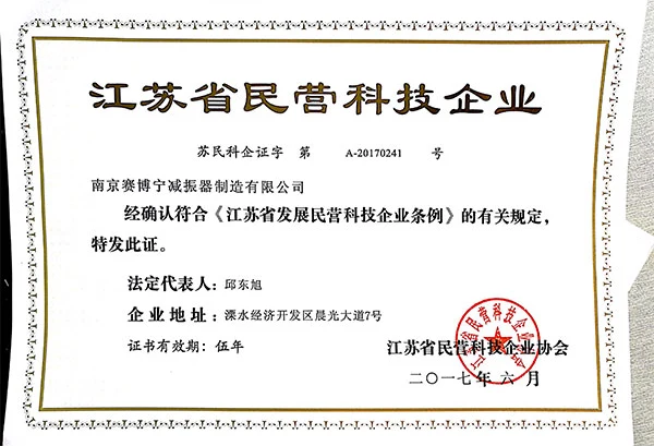 Jiangsu Private Technology Enterprise